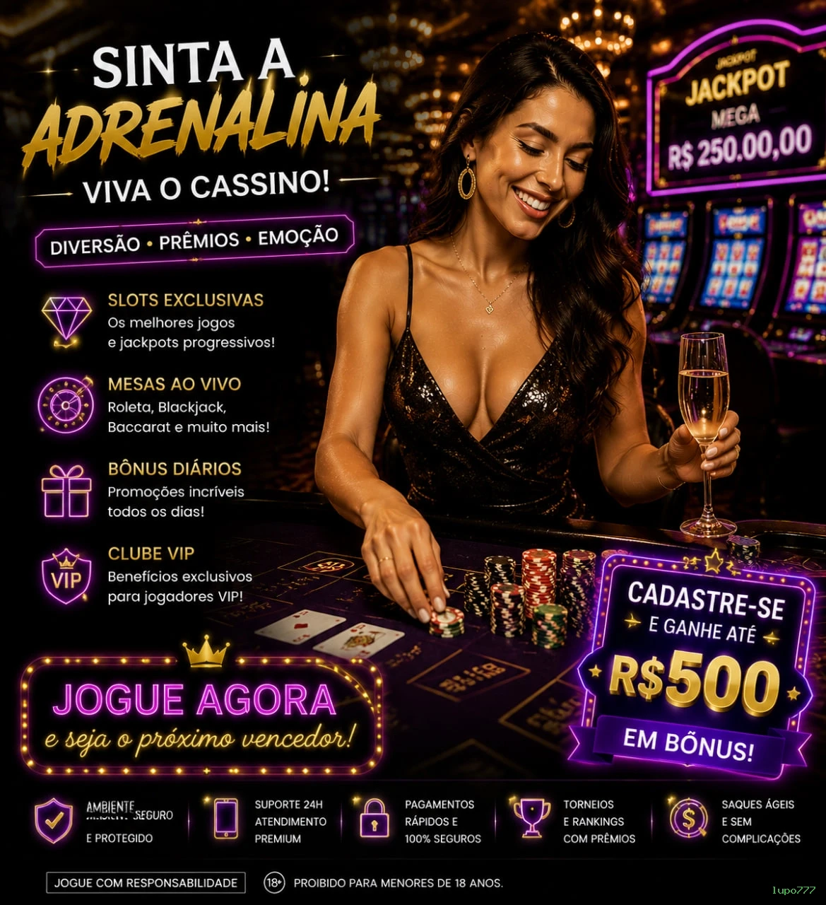Programa VIP lupo777 - benefícios exclusivos
